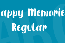 Happy Memories Font