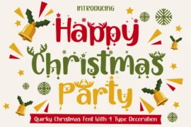 HappyChristmasParty Font
