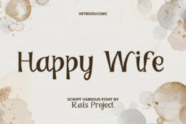 HappyWifeDemo Font