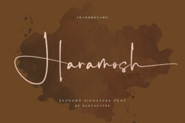 Haramosh Font