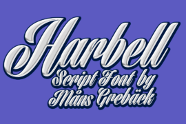 Harbell Personal Use Only Font