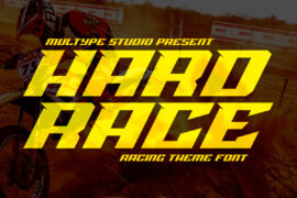 Hard Race Font