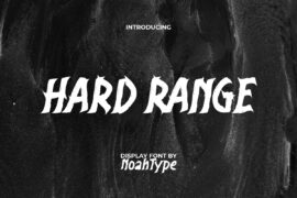 Hard Range Demo Font