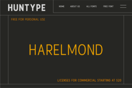 Harelmond Font Family