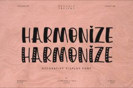 Harmonize Font