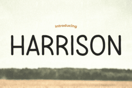 HARRISON Font