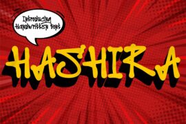 HASHIRA Font