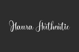 HauraAuthenticDemo Font