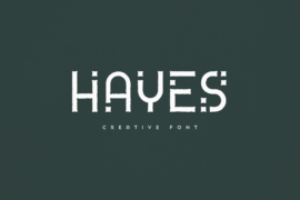 Hayes Font
