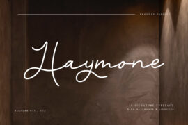 Haymone Free Trial Font