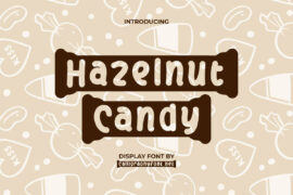 Hazelnut CandyDemo Font