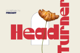 Head-Turner Font