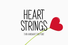 Heart Strings Font
