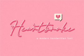 Heartbroke Font