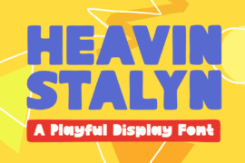 HEAVIN STALYN Font