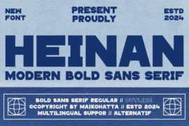 HEINAN Font Family