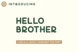 Hello Brother Font
