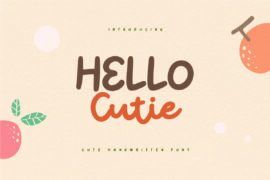 HELLO Cutie Font