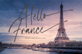 Hello France Font