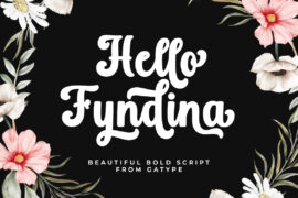 Hello Fyndina Font