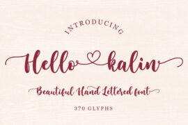 Hello Kalin Font