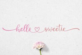 hellosweetie Font