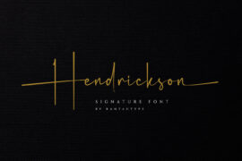 Hendrickson Font