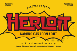 HERLOIT Trial Font