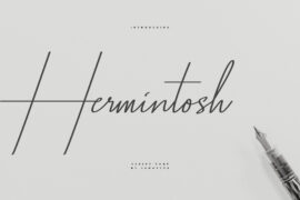 Hermintosh Font