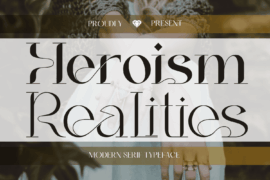 Heroism Realities Demo Font