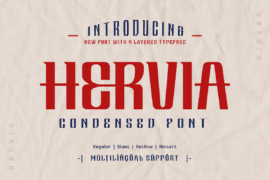 HERVIA Trial Font