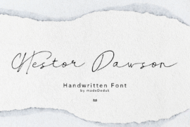 Hestor Dawson Demo Font