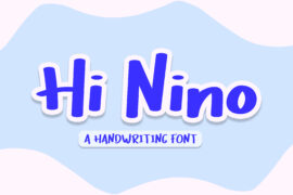 Hi Nino Font