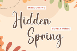 Hidden Spring Font