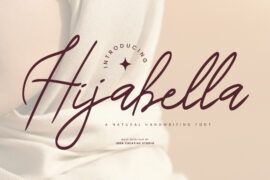Hijabella Personal Use Font