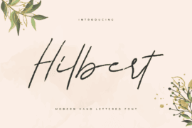 Hilbert Font