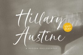 Hillary Austine Font