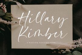 Hillary Kimber Font