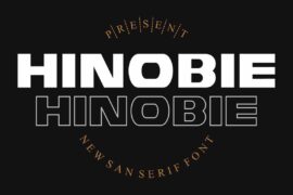 HINOBIE Font