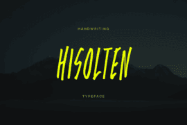 Hisolten Font