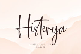 Histerya Font