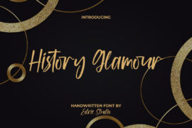 History Glamour Demo Font