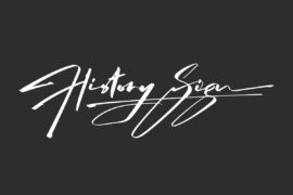 History Sign Demo Font