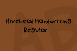 Hivehead Handwriting Font