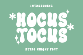 Hocus Tocus Font