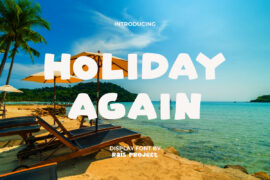 Holiday Again Demo Font