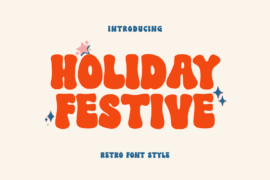 Holiday Festive Font