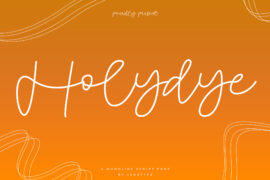 Holidye Font
