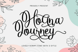 Holina Journey Font