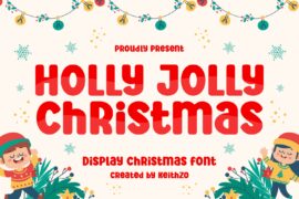 Holly Jolly Christmas Font
